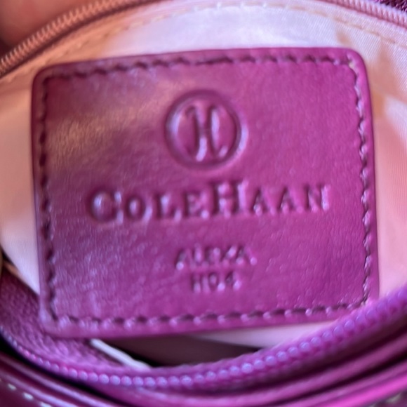 NWOT Cole Haan Pink Crossbody Handbag - Picture 7 of 9